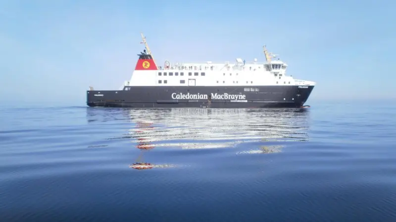 ‘Finlaggan’ undergoing builder’s trials (photo supplied by CMAL)