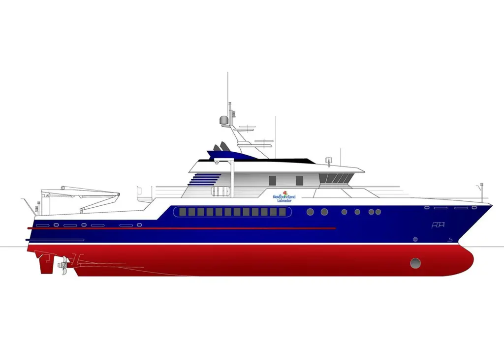 Artist’s impression of South Shore Ferries concept