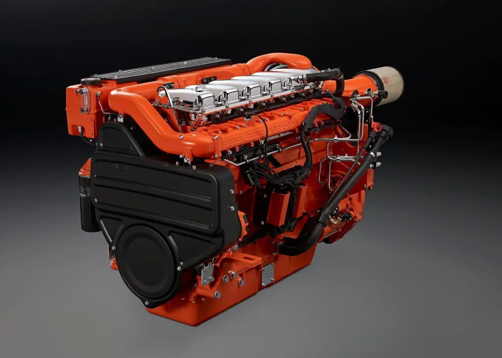 The new Scania DI13M marine engine