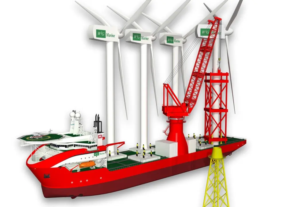 The OWTIS concept is designed to simplify installation of offshore structures such as wind turbines