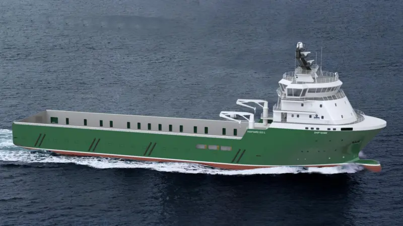Illustration of the Havyard 833 L design