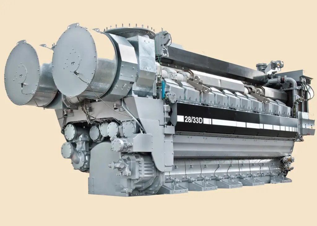 The MAN 28/33D engine (in 20-cylinder format)