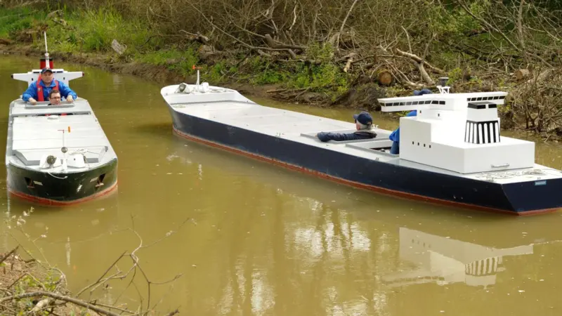 The new ship handling centre at Warsash, UK, uses ship models for realistic training