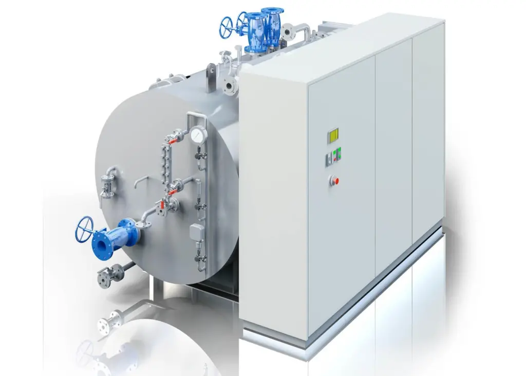 The MEL-C combined steam/hot water boiler from Parat Halvorsen