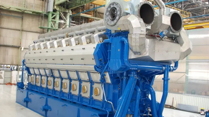 The Wärtsilä 50DF engine