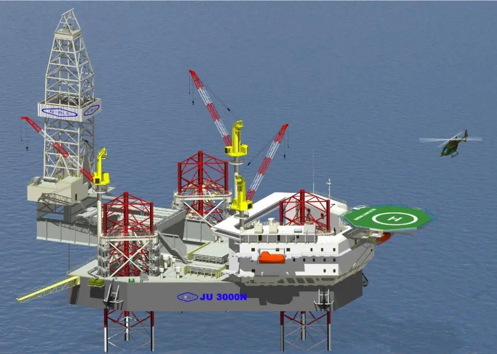 The JU3000N jack-up rig – more orders in Singapore