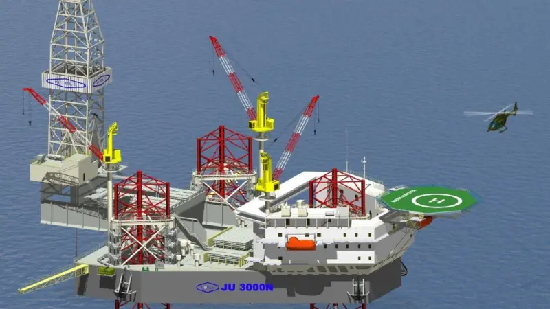 The JU3000N jack-up rig – more orders in Singapore