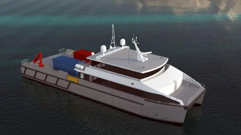 Incat Crowther’s 35m offshore catamaran design