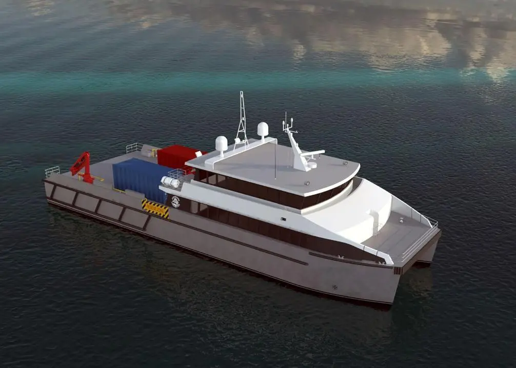 Incat Crowther’s 35m offshore catamaran design