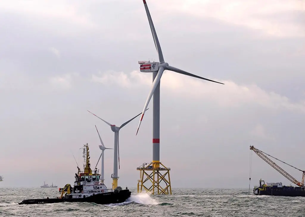 Palfinger Wind offshore wind turbine service crane