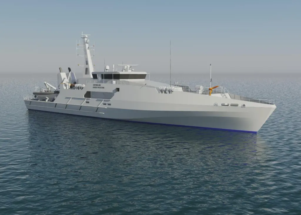Eight Cape class patrol craft are to be built by Austal for the Australian Customs service