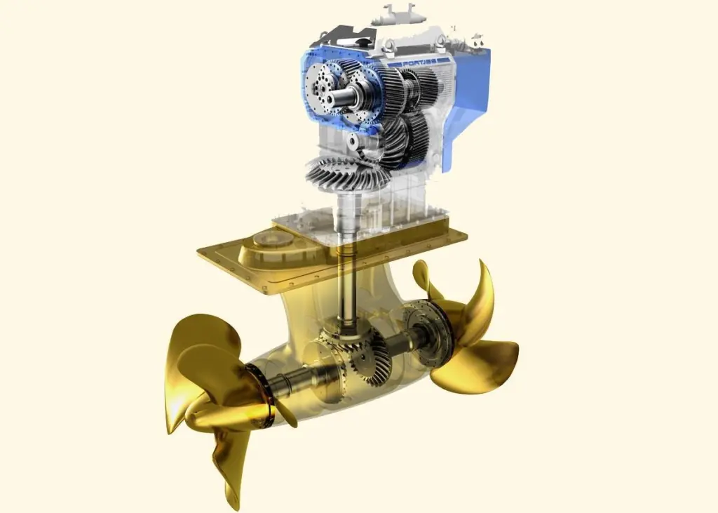 Reintjes’ Fortjes podded drive, initially for the large yacht market