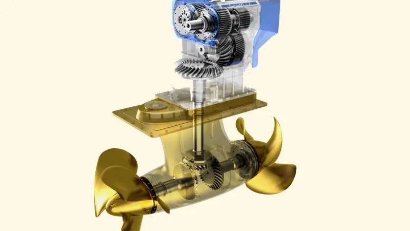 Reintjes’ Fortjes podded drive, initially for the large yacht market