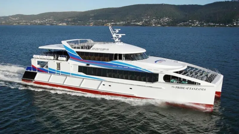 The Incat Crowther-designed ‘Killimanjaro III’