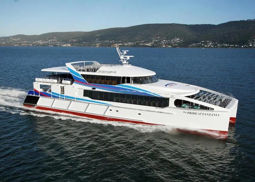 The Incat Crowther-designed ‘Killimanjaro III’