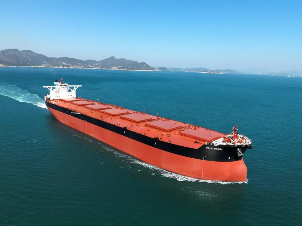 ‘Vale Brasil’, the largest ore carrier afloat, features DNV’s EL-2 (easy loading) voluntary class notation