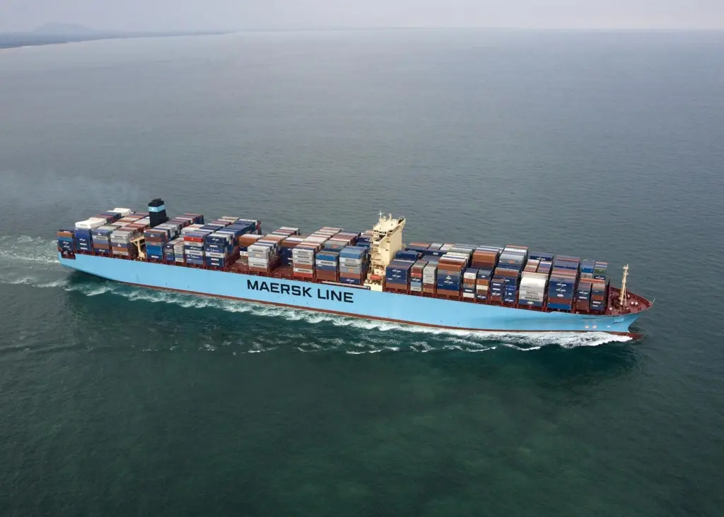 ‘Maersk Evora’ (ex ‘Tauro Rickmers’) is one of the final two 13,092 TEU recently delivered by Hyundai Heavy Industries to Rickmers Group (Photo: Rickmers Group)