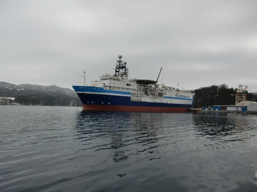 The refurbished ‘Oceanic Phoenix’ at the Bergen Group Halsnøy repair yard
