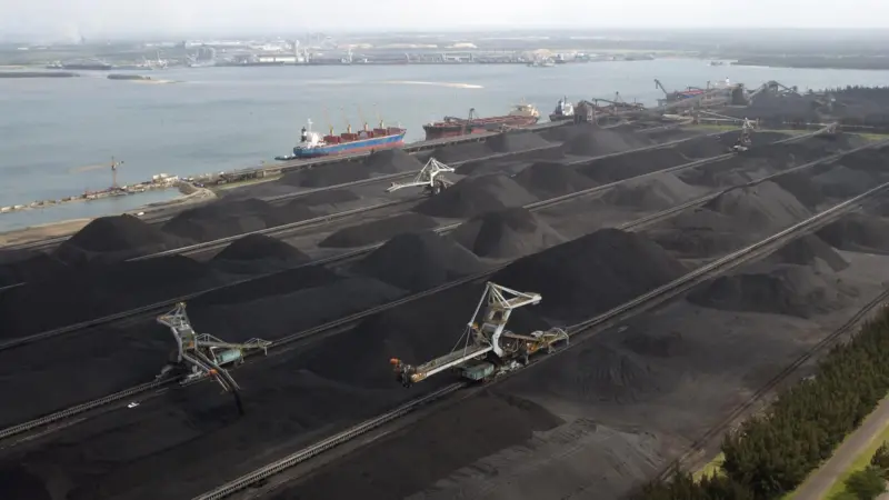 South Africa could have a new ship-repair yard on land next to Richards Bay coal terminal seen here