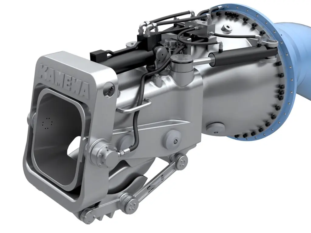 The Kamewa S3 type waterjet, as ordered for the new Indian Coast Guard ships