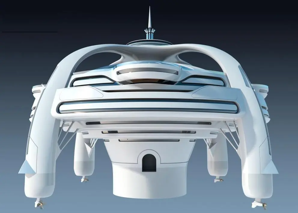 Many large yachts spend a lot of time moored, so why not produce a yacht design based on the principles of an offshore production unit, suggests BMT Nigel Gee with the Project Utopia concept