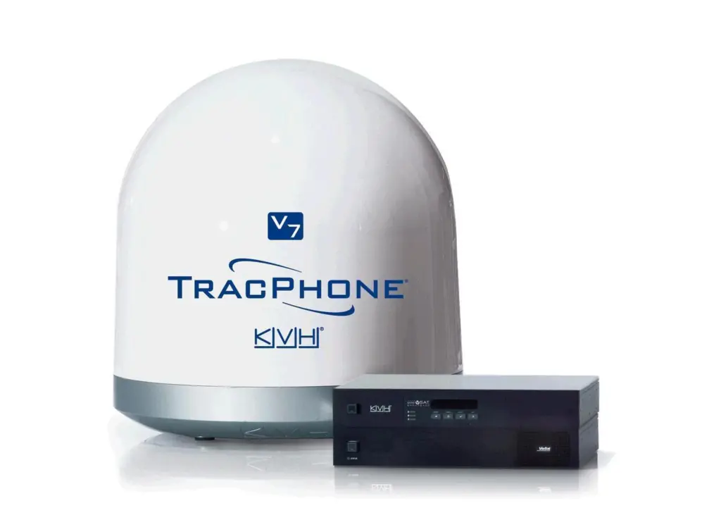 KVH's TracPhone V7 and mini-VSAT Broadband network are supporting safe operation, vessel optimisation, and crew morale for MOL (LNG) tankers