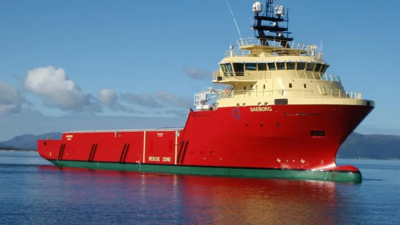 Havyard PSV ‘Saeborg’ is due to be named in Torshavn, in the Faroe Islands (photo: Stig Breidvik)