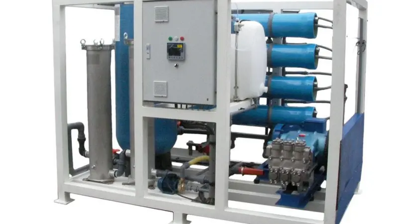 Reverse osmosis unit from van den Bout