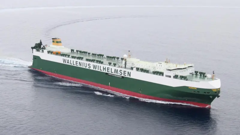 'Parsifal', latest car and truck carrier