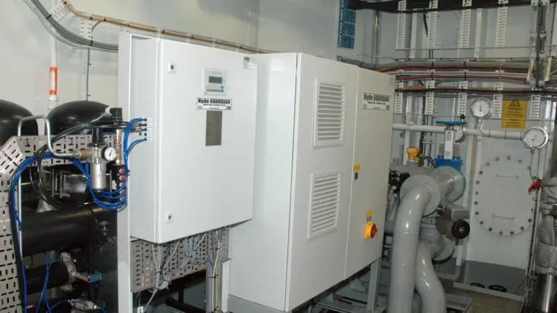 A Hyde Guardian system photographed on a PSV newbuilding