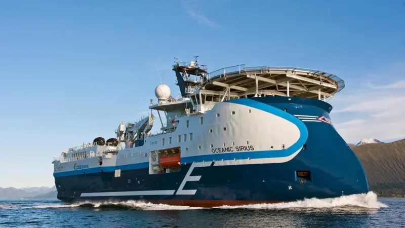 Seismic ship Oceanic Sirius, handed over in Norway by Ulstein
