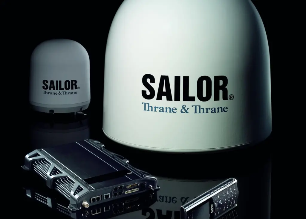 The Sailor FleetBroadband range from Thrane & Thrane - 20,000 delivered so far