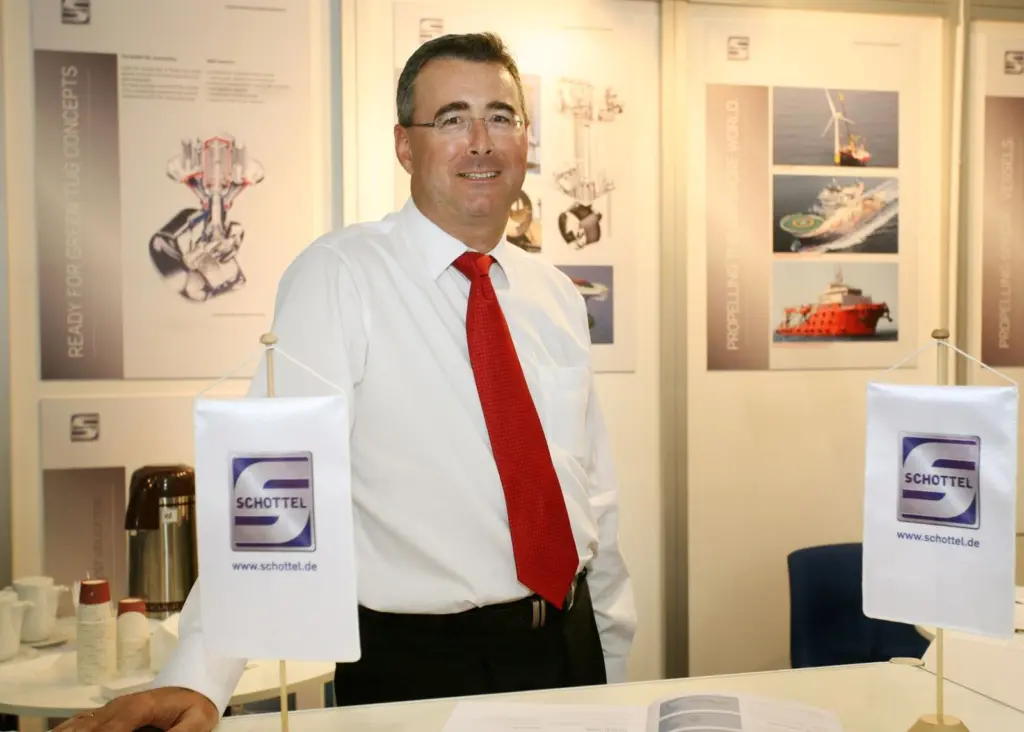 Andrew Bull, managing director Schottel Middle East FZE
