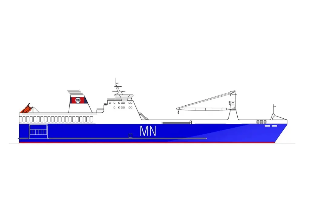 Knud E. Hansen ro-con design for CMN