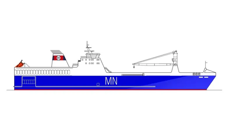 Knud E. Hansen ro-con design for CMN