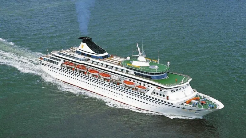 ‘Crown Odyssey’: one of the smallest cruise ships built by Meyer