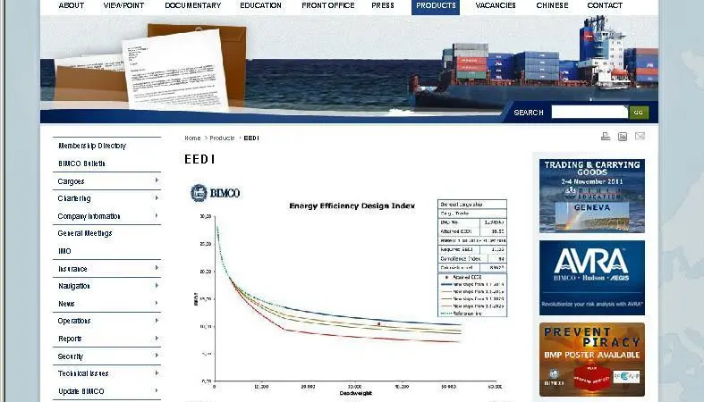 The EEDI calculator tool can be downloaded from the BIMCO website