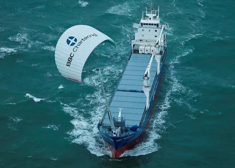 The latest SkySails system is now in use by German operator BBC Chartering