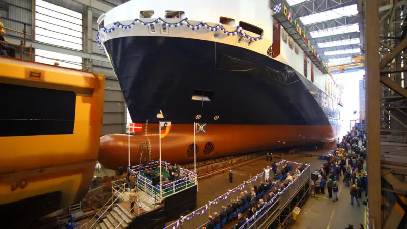 ‘Seatruck Power’ is launched in Flensburg