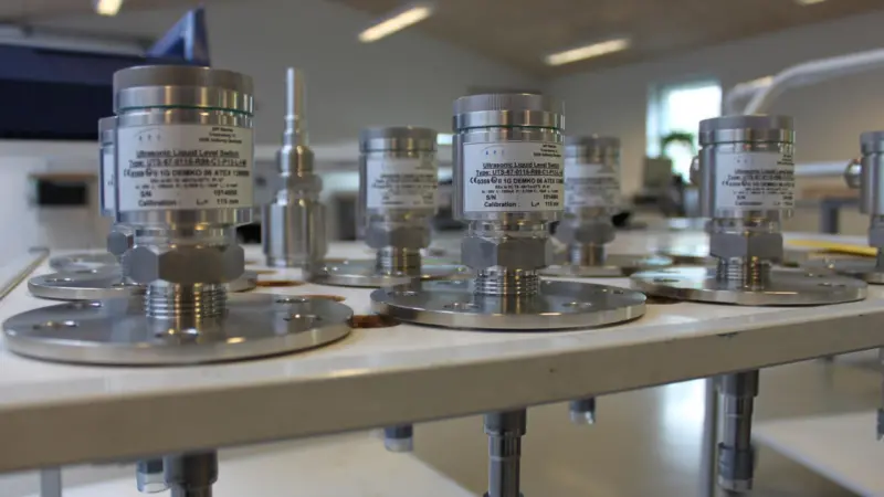 The ultrasonic liquid level switch which forms part of API’s cargo control system