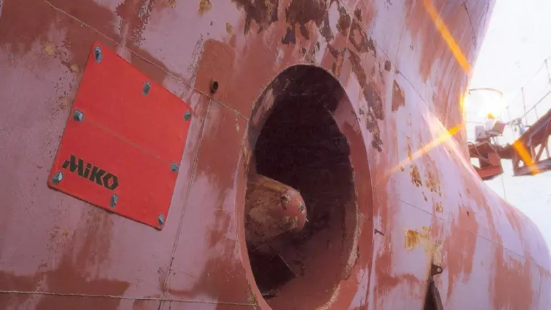 An emergency repair carried out using a Miko patch