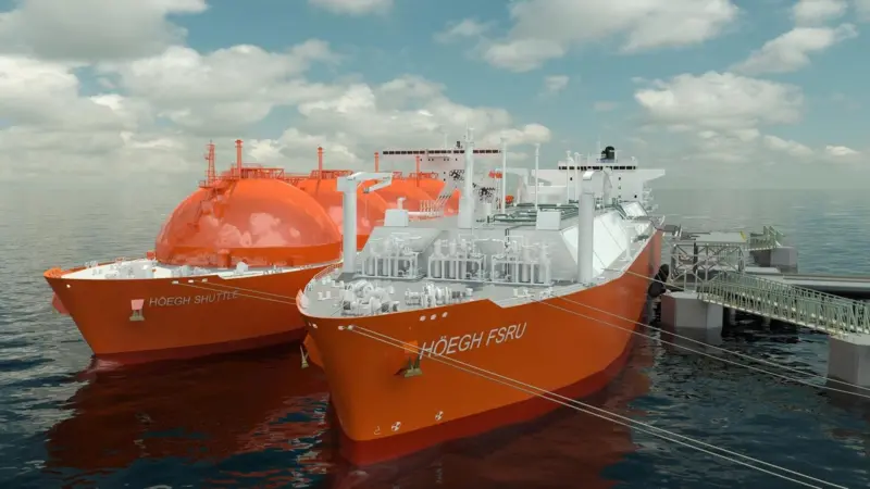 Hamworthy is supplying re-gasification units to Hoegh and HHI for the first newbuild FRSUs