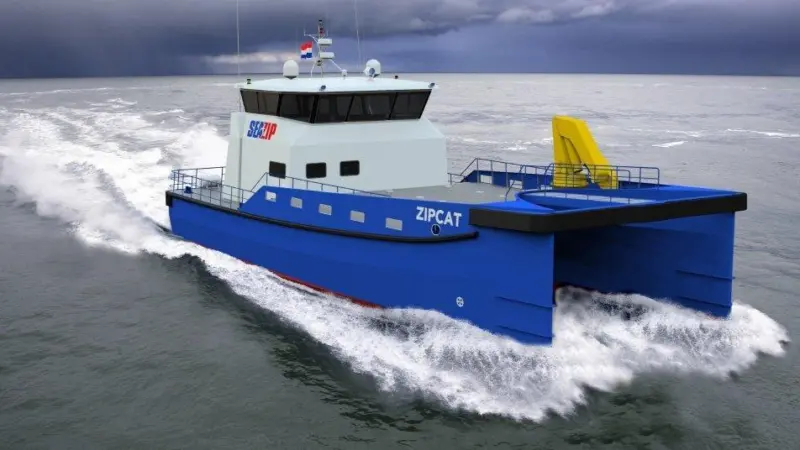 Two Damen FCS 2610 catamaran fast crew suppliers are on order