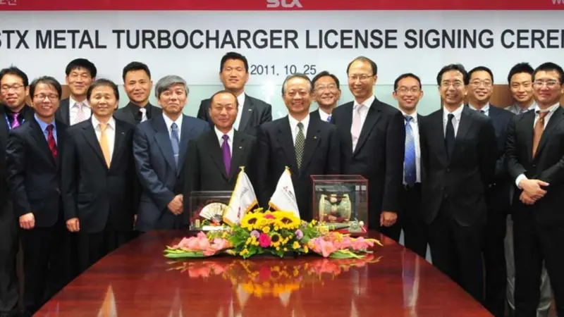 MHI-STX Metal Turbocharger License Signing Ceremony