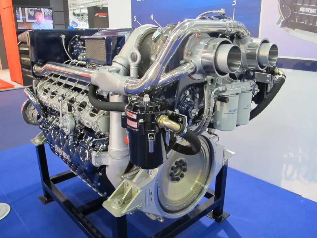 Seatek’s latest high-performance V12 engine is being adopted for patrol craft applications