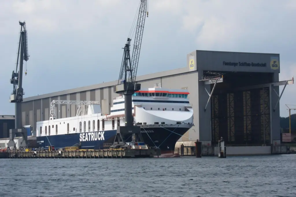 Seatruck Progress nears completion at the FSG yard in Flensburg