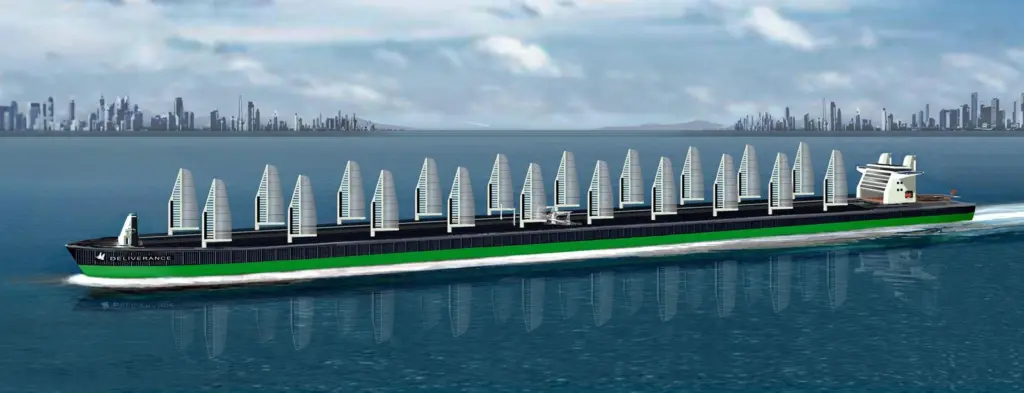 Rendering of the Emax Deliverance VLCC concept