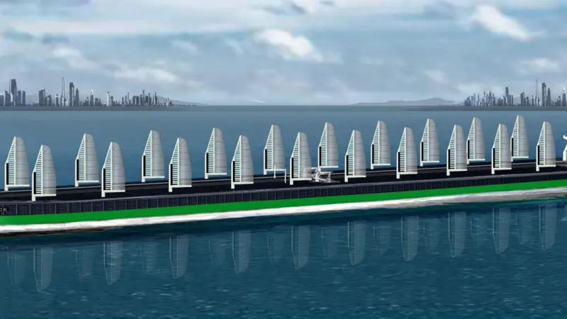 Rendering of the Emax Deliverance VLCC concept