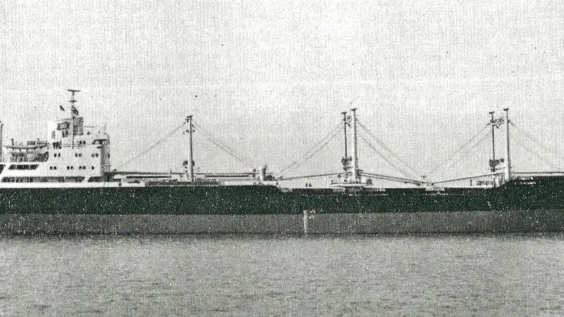 The Constantia, a bulk carrier designed to transport Volkswagen cars
