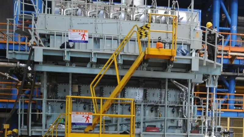 The Wartsila RT-flex48T is started up at QMD in China